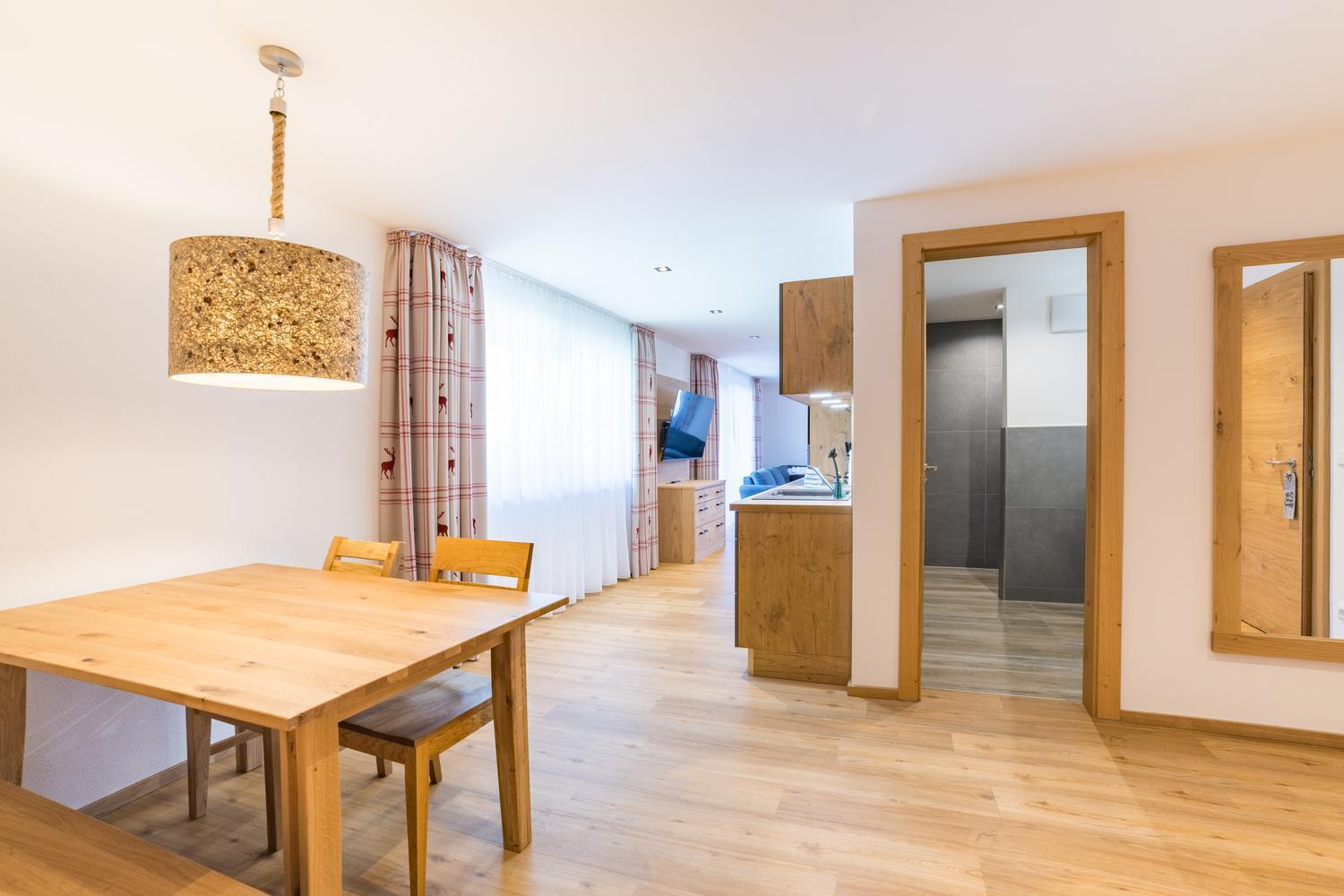 Apartment mit 2 Schlafzimmern und Bergblick